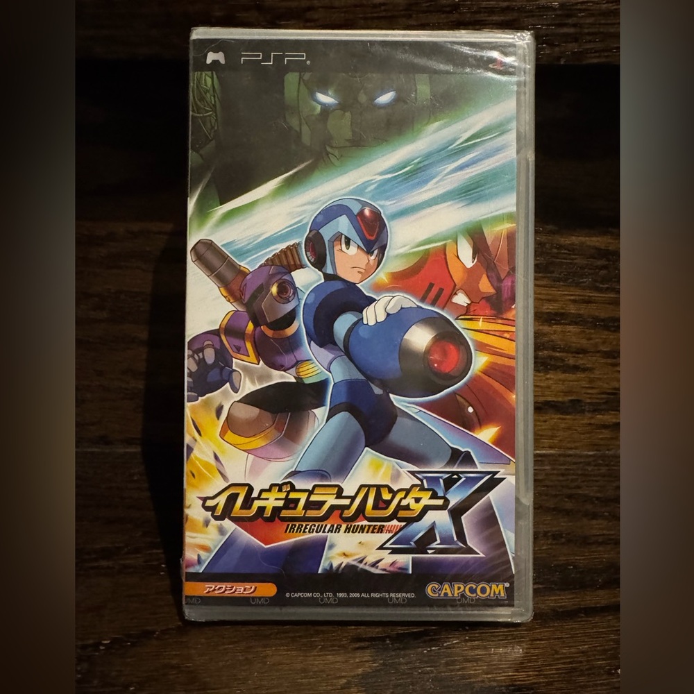 RockMan Irregular Hunter / Mega Man Maverick Hunter / PSP Japan